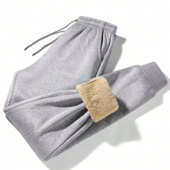 2 Prs Sherpa Fleece Lined Thermal Pants